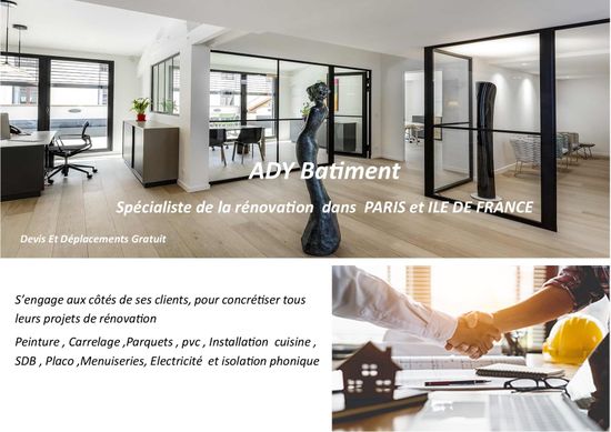 obtenez rapidement un devis personnalisé pour vos travaux de rénovation à clichy : maison, appartement ou local professionnel. comparez les offres et trouvez le meilleur artisan pour votre projet de rénovation à clichy.