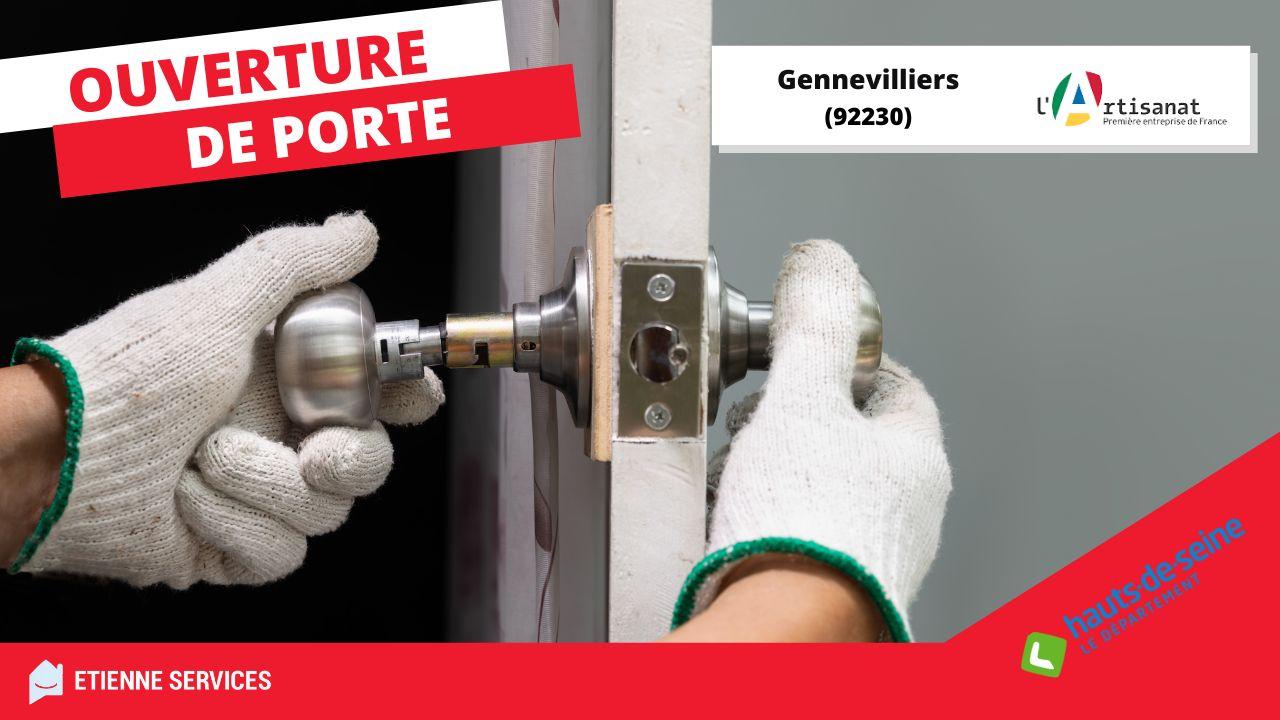 besoin d'une intervention rapide en serrurerie à gennevilliers ? dépannage urgent, ouverture de porte, remplacement de serrure. service 24h/24 et 7j/7 par des professionnels fiables.