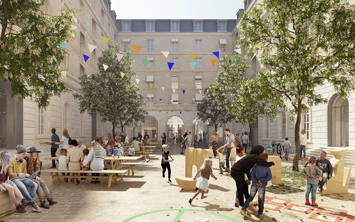 découvrez la transformation d'un immeuble du triangle d'or en logements sociaux, alliant patrimoine et solidarité pour un habitat accessible au cœur de la ville.